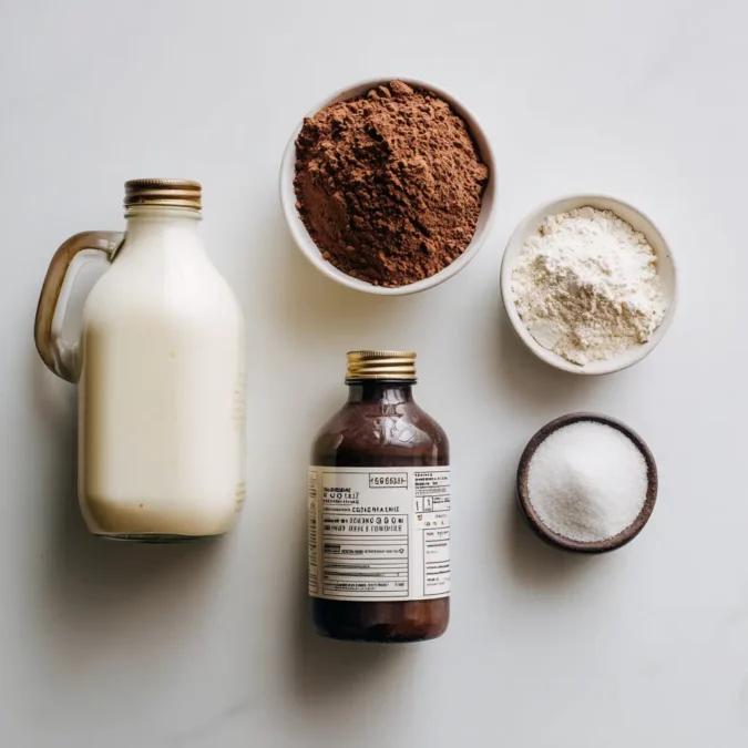 chocolate pudding in a cup ingredients