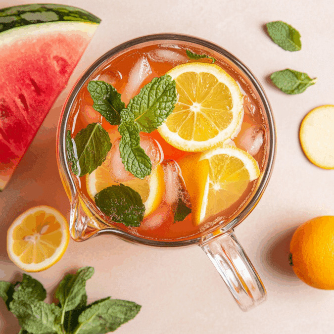 Iced Tea Watermelon Recipe – 1 Refreshing Summer Delight