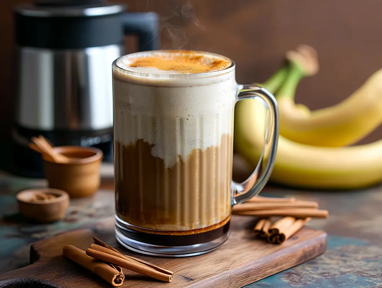 Viral Banana Bread Latte &ndash; 1 Irresistible Cozy Trend Recipe