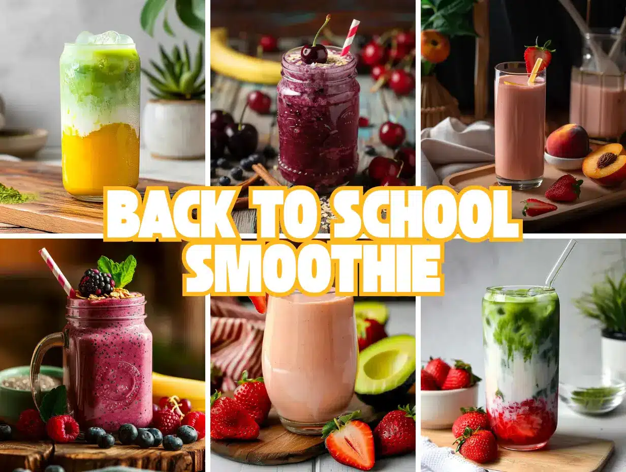 6 Fruity Smoothies and Lattes to Brighten Your Back-to-School Mornings