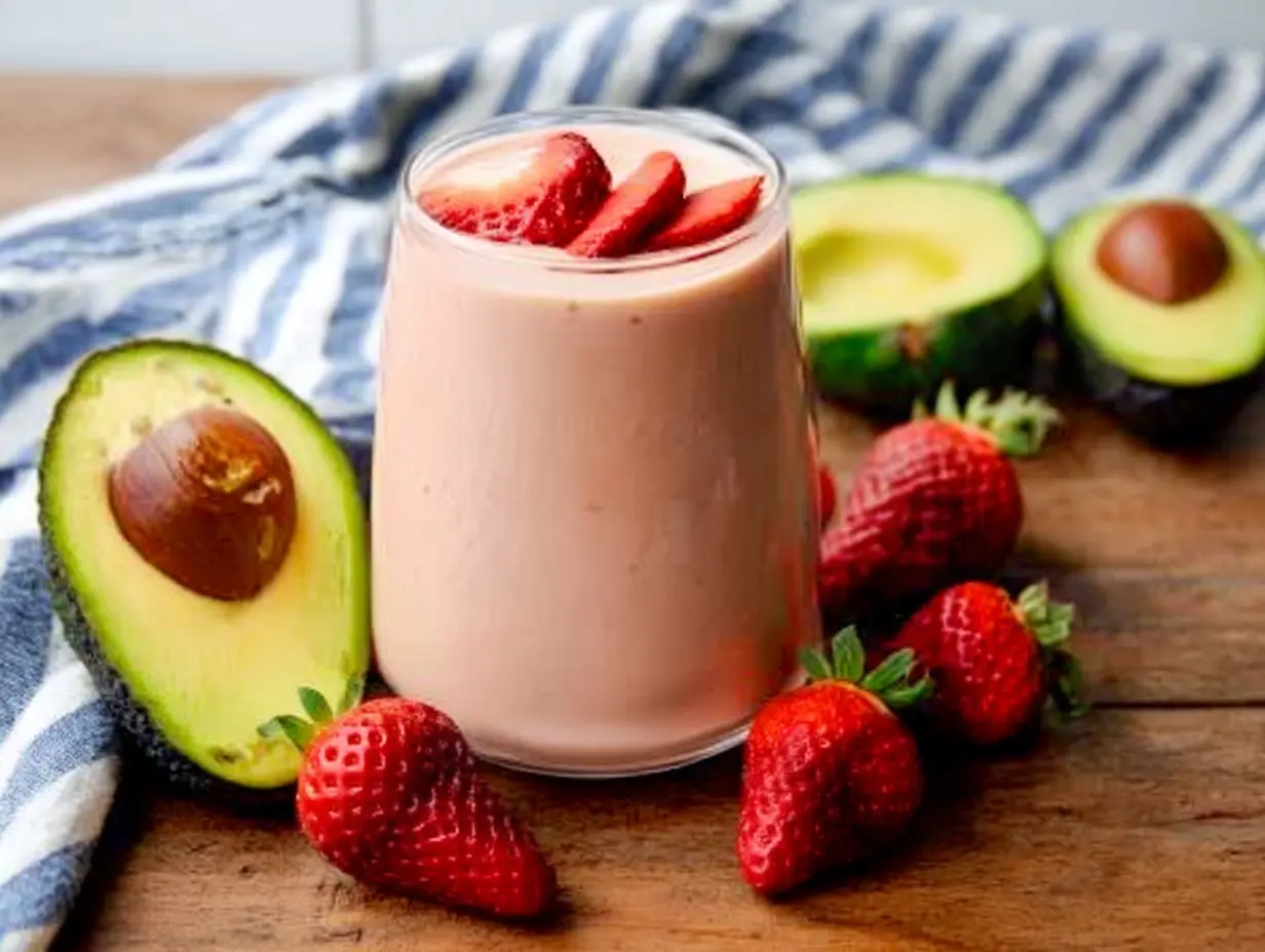 Strawberry Avocado Smoothie Recipe That Will Surprise You
