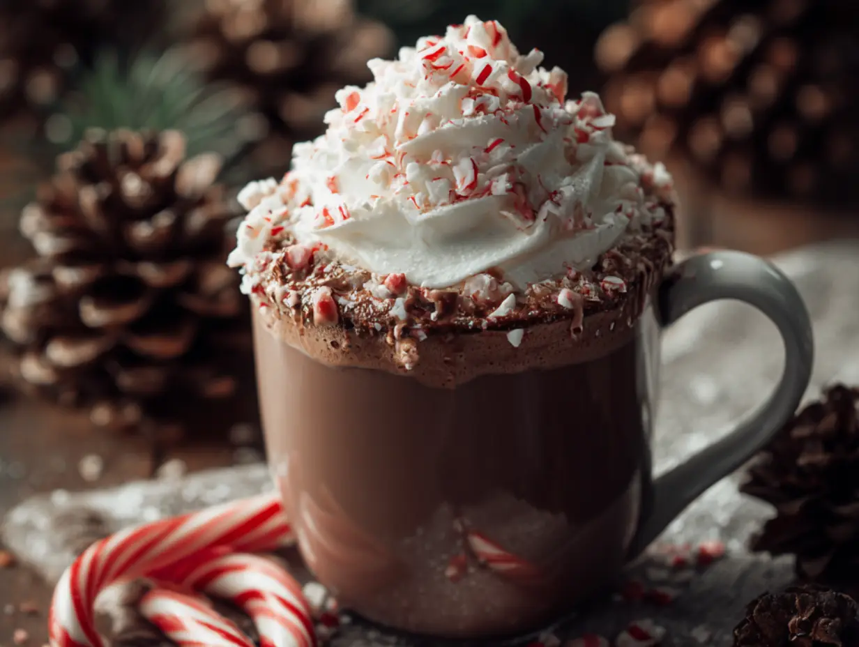Peppermint Hot Chocolate That Warms Your Soul (and Your Holidays)