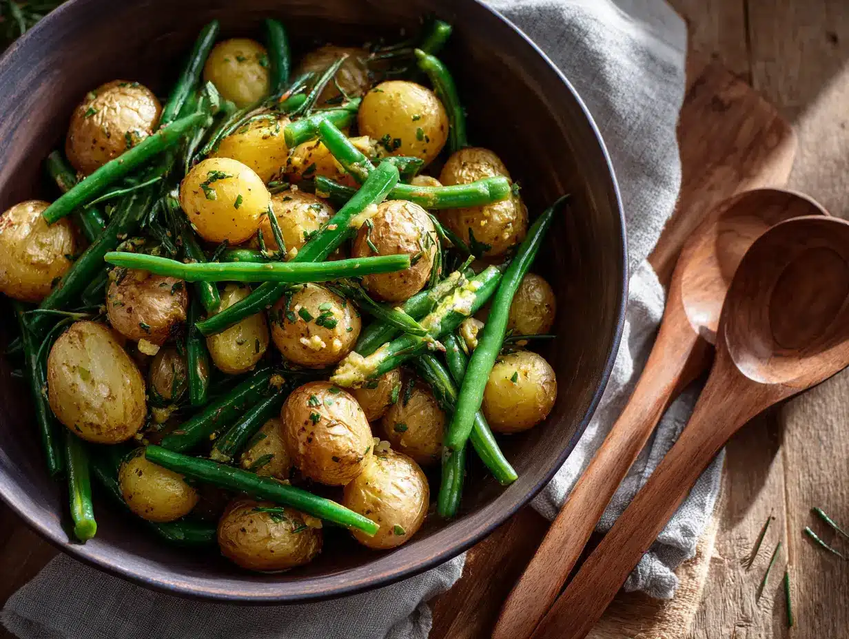 Baked Potato and Green Bean Salad: The Cozy Side Dish You’ll Make on Repeat