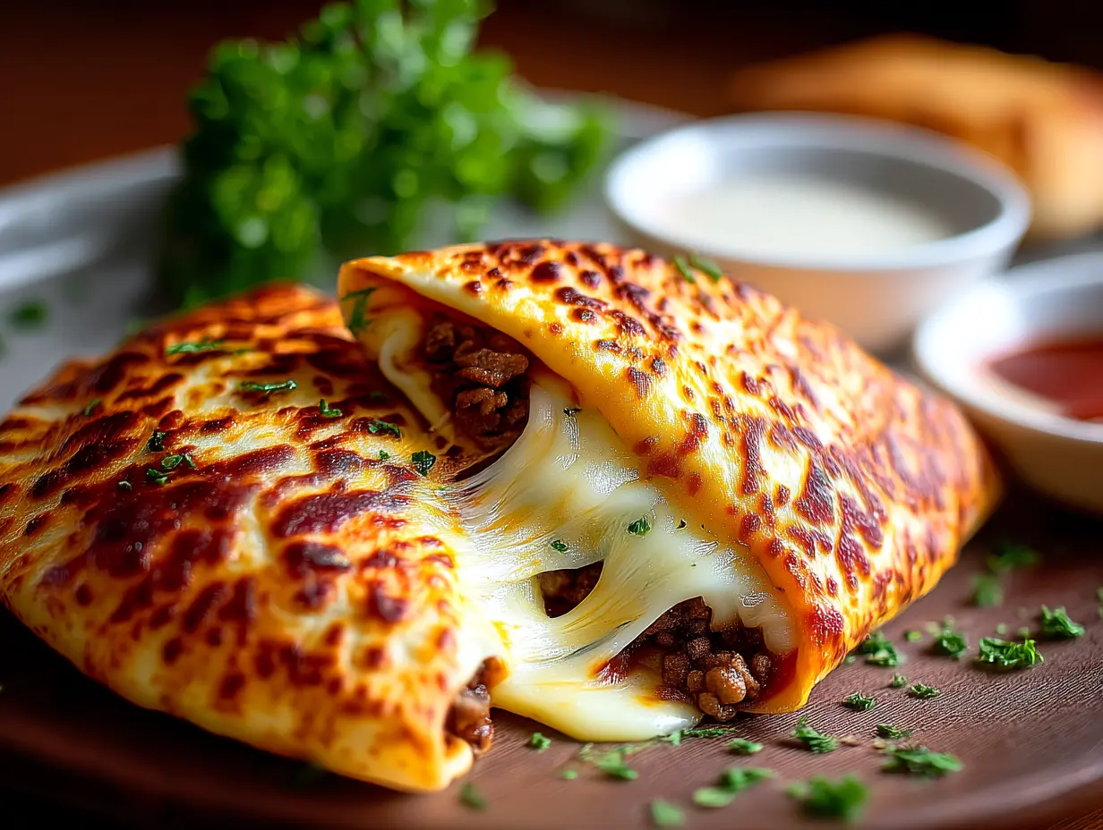 Cheesy Beef Pockets That’ll Make Your Weeknight Dinners Unbelievably Easy