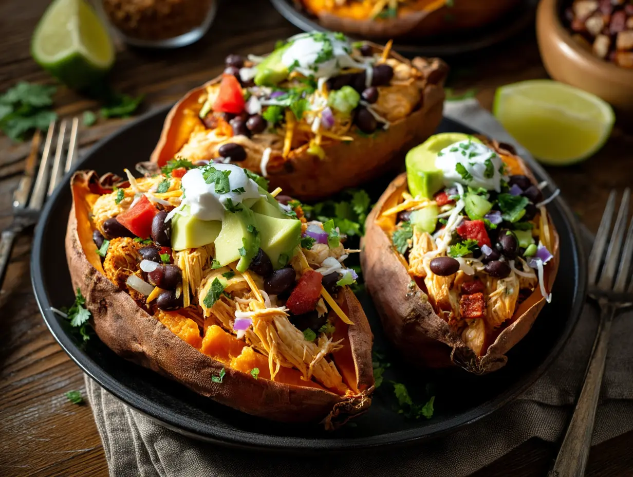 Loaded Sweet Potatoes That Actually Taste Like Dinner