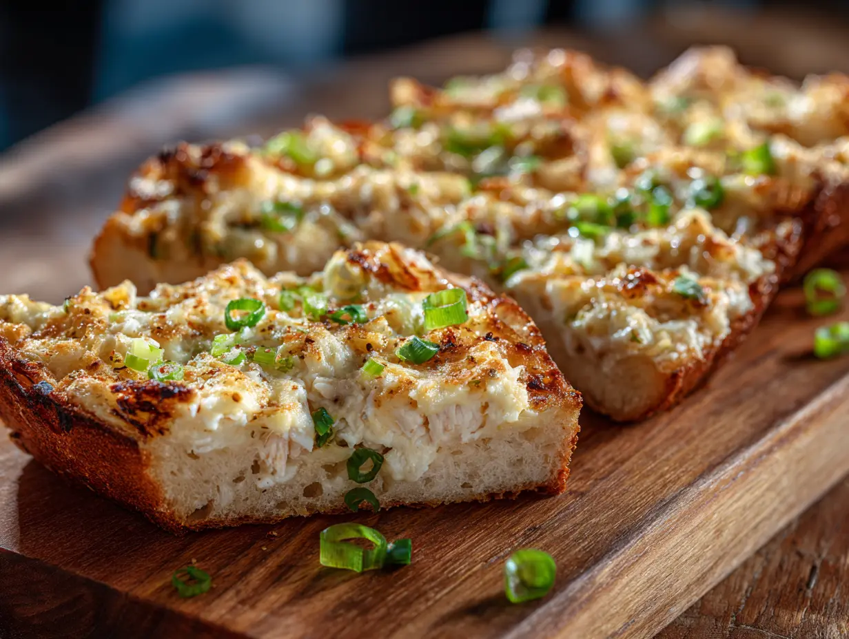 Crab Rangoon Garlic Bread: Creamy, Crispy Baked Comfort