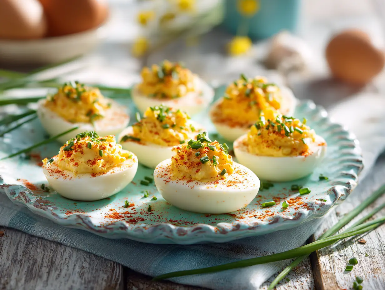 Easter Deviled Eggs: Easy, Creamy & Always the First to Go