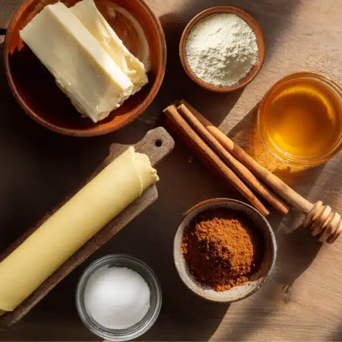 honey butter crescent square ingredients butter honey cinnamon